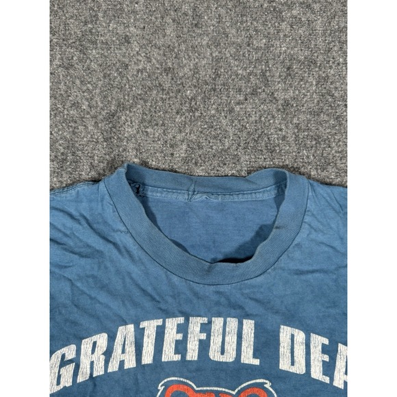 Vtg Grateful Dead Chicago Soldier Field Shirt Liquid Blue Medium Single Stitch - Picture 8 of 12
